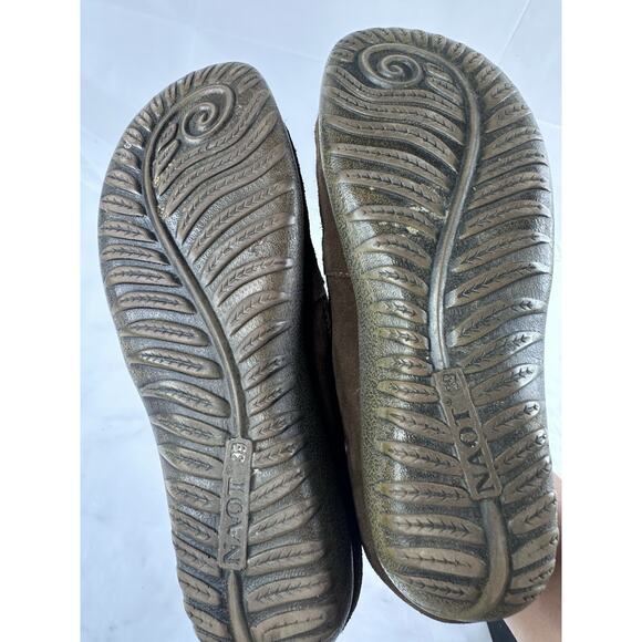 NAOT Shoes Matai Mary Jane Flats Womens 39 US 8-8.5 Leather Swirl Comfort - Picture 6 of 8